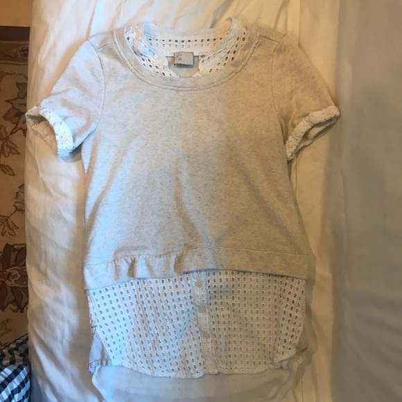 Cream Sweater Shirt - Picture 1 of 3